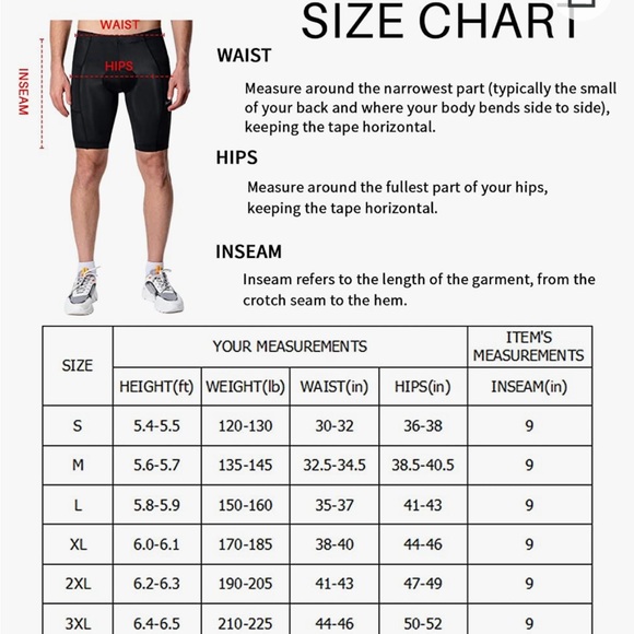 SPOWIND Men’s Padded Cycling Shorts w/ Side Pockets - Picture 6 of 10